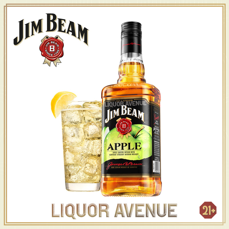 Jim Beam Apple Bourbon Whiskey Liqueur 700ml