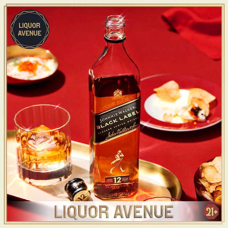 Johnnie Walker Black Label Blended Scotch Whisky 750ml