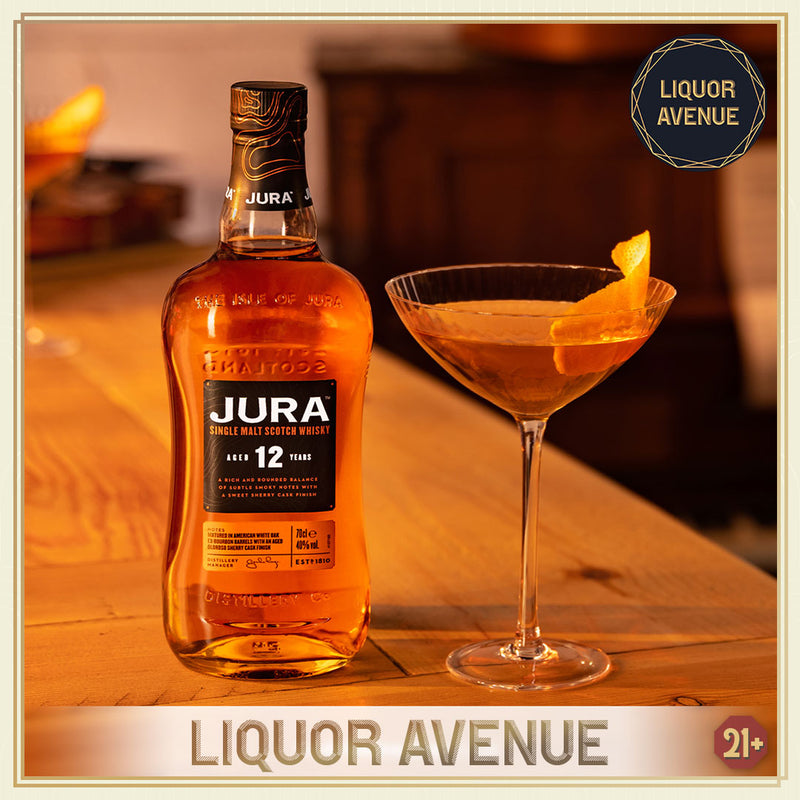 JURA 12 Year Old Single Malt Scotch Whisky 700ml