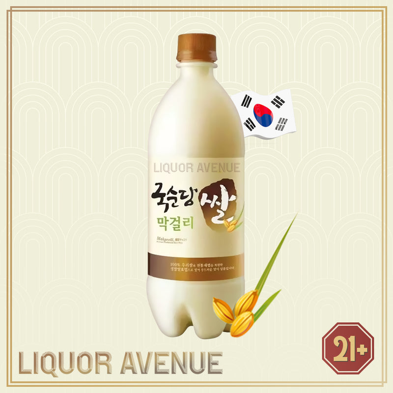 KookSoonDang Makgeolli Original Rice Wine Korea 750ml