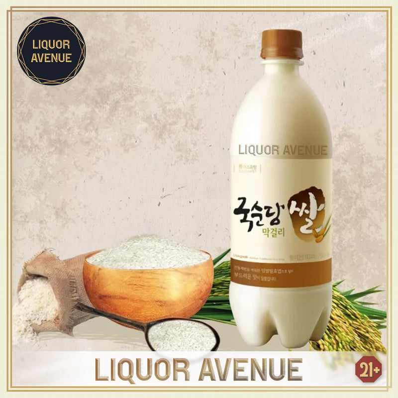 KookSoonDang Makgeolli Original Rice Wine Korea 750ml