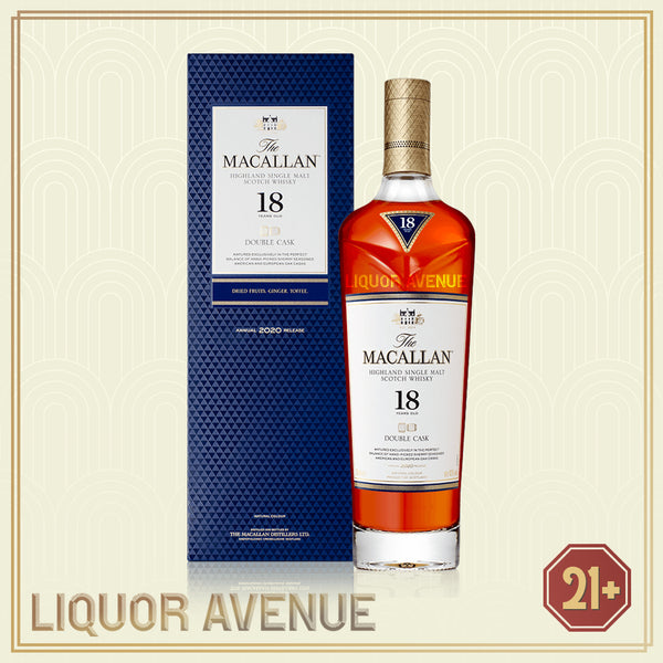 The Macallan 18 Years Old Double Cask Single Malt Scotch Whisky 700ml
