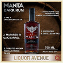 MANTA Dark Rum 700ml