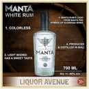 MANTA White Rum 700ml