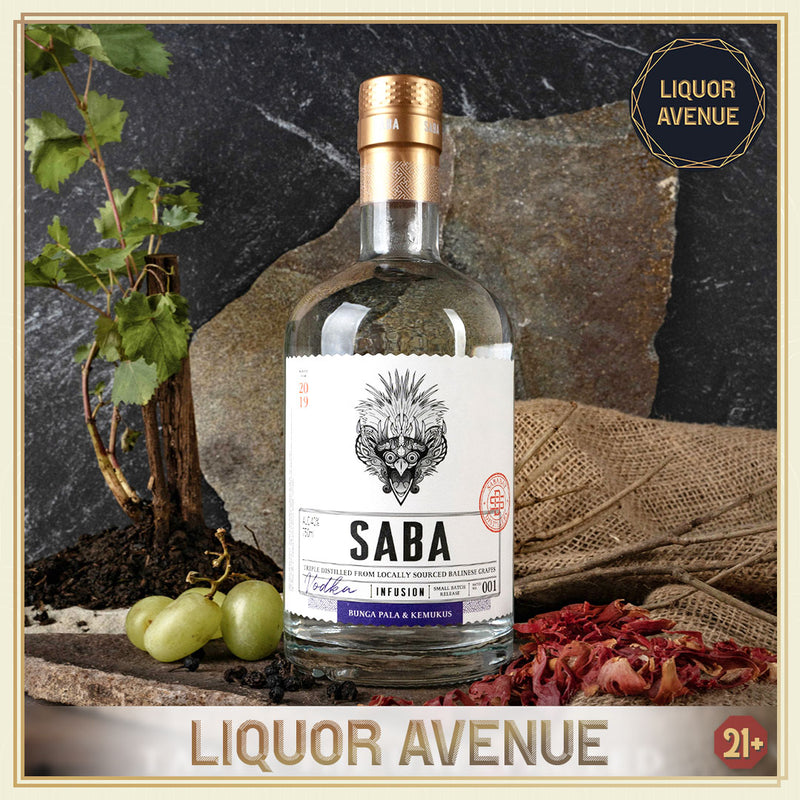 Sababay SABA Vodka Infusion Bunga Pala & Kemukus 750ml