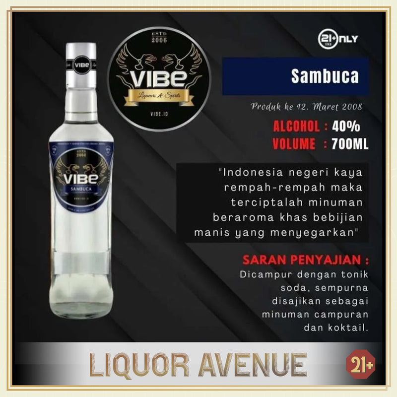 VIBE Sambuca 700ml