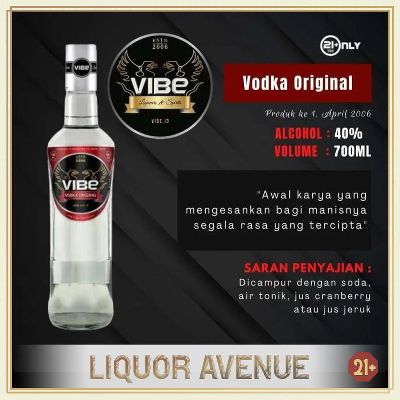 VIBE Vodka Original 700ml