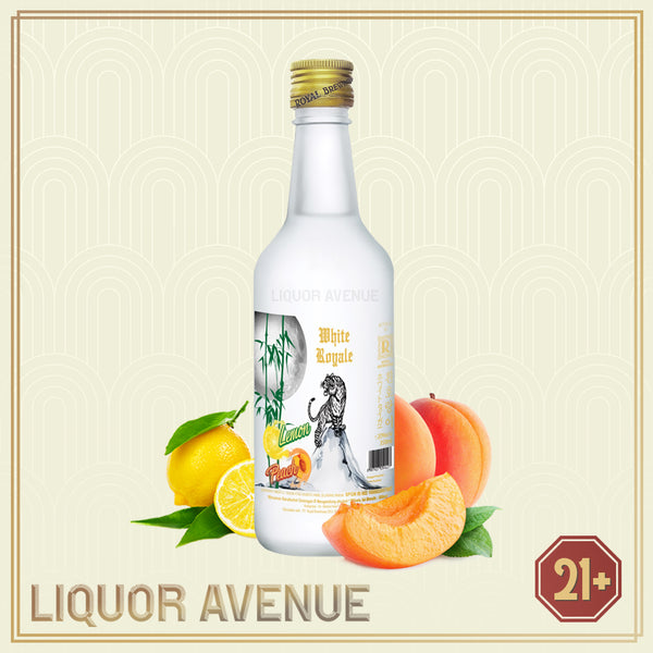 Royal Brewhouse White Royale Lemon Peach Soju Sake 350ml