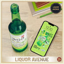 WIJA Soju Green Grape Anggur Less Hangover 360ml