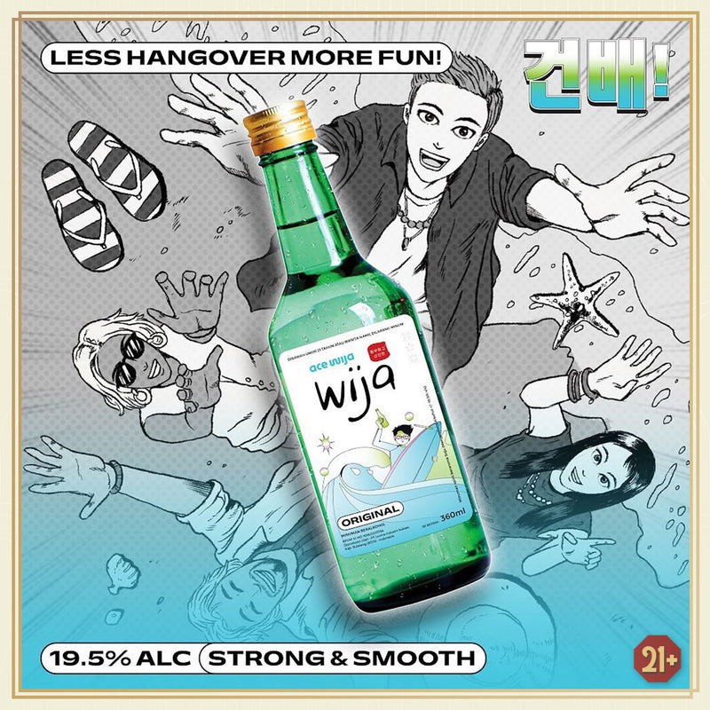 WIJA Soju Original Less Hangover 360ml