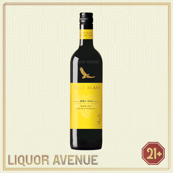 Wolf Blass Yellow Label Merlot Australian Wine 750ml